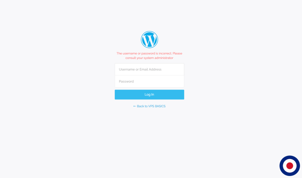 Custom Login Error Message - WordPress